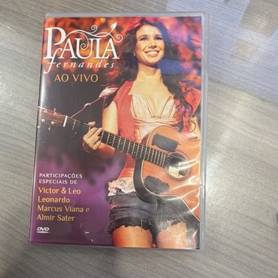 Paula Fernandes: Ao Vivo DVD Victor & Leo Leonardo Making Of Tall/DVD Case
