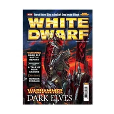 GW White Dwarf  #343 "Warhammer - Dark Elves, Mordor Terrain, Liber Apoc Mag EX
