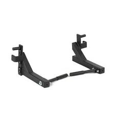 Titan Fitness T-2 Series Dip Bars, J-Hook Style Rack Mounted Dip Attachment