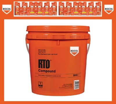 ROCOL Gewindeschneidpaste RTD Compound 5 kg Eimer Bohrpaste Kühlschmierstoff 