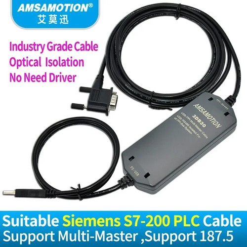 6ES7 901-3DB30-0XA0 Suitable for Siemens S7-200 Smart Programming Cable PLC PPI - Picture 2 of 9