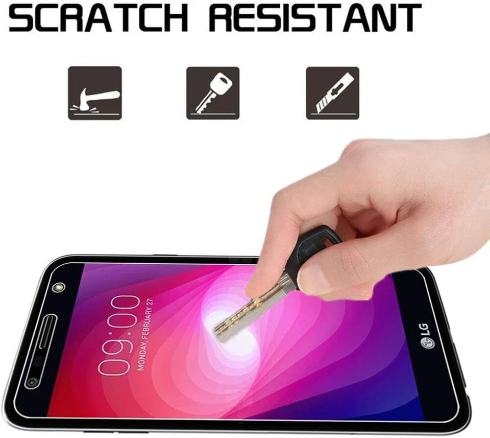 3-Pack Tempered Glass Screen Protector For LG X Power 3 / Fiesta 2 / X Power 2 - Image 3 of 4