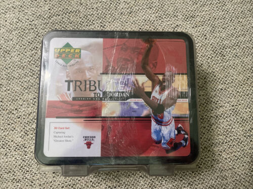 1999 Upper Deck Tribute To Michael Jordan Factory Sealed Lunch Box Set - Picture 2 of 3