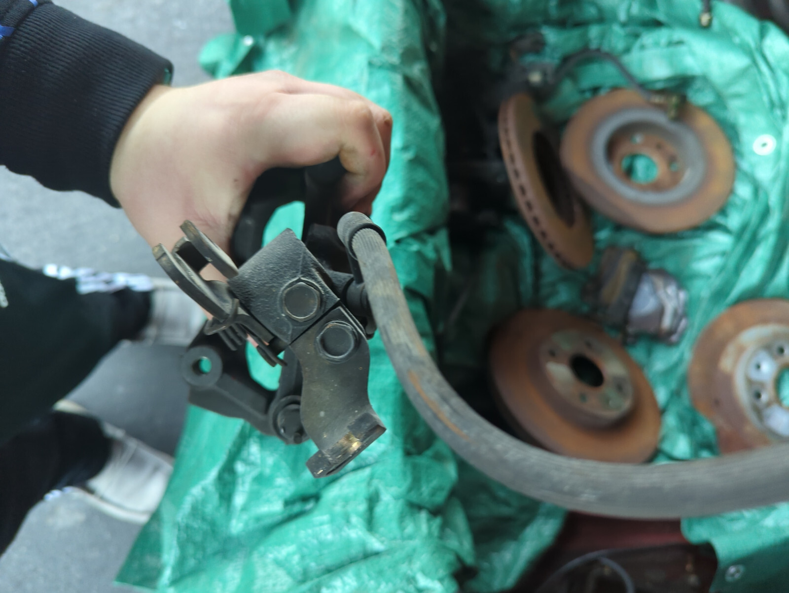 9400 Miata MX5 1.8 NA NB Big Brake Upgrade Kit Calipers Rotors Pads