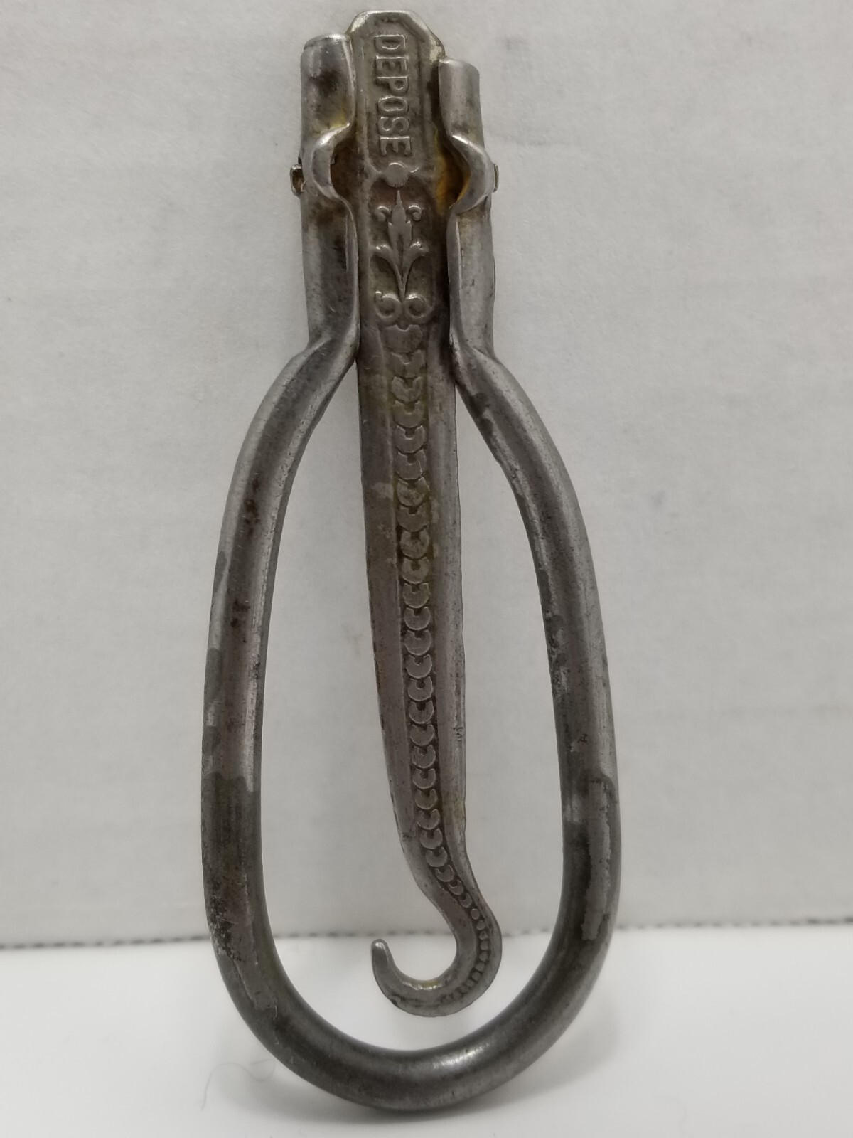 Antique Depose Folding Button Hook Pulling Shoe L… - image 11