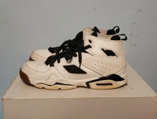 Nike Air Jordan Flight Club 91 GG Kid's Sneakers White/Black 555333-121 Size 7Y