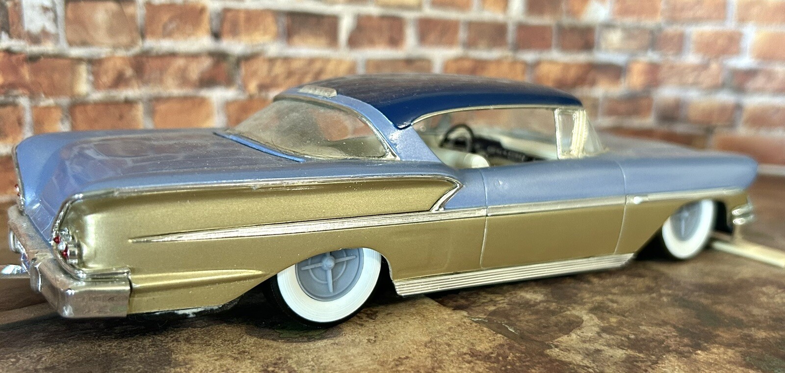 Resin 15-Inch “Custom Lancer” Wheels, W/ Wide Whitewalls,1/24 1/25 ...