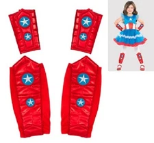 Marvel American Dream Child Arm and Leg Warmers Set -NEW!!