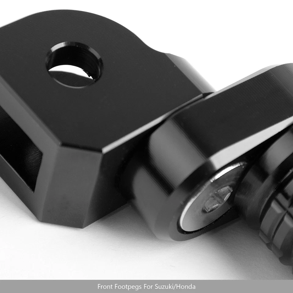 Front Footrests Foot Pegs Fits for HONDA CBR250R CBR1000RR SUZUKI GSX-R 600 750 Foto 4 de 4