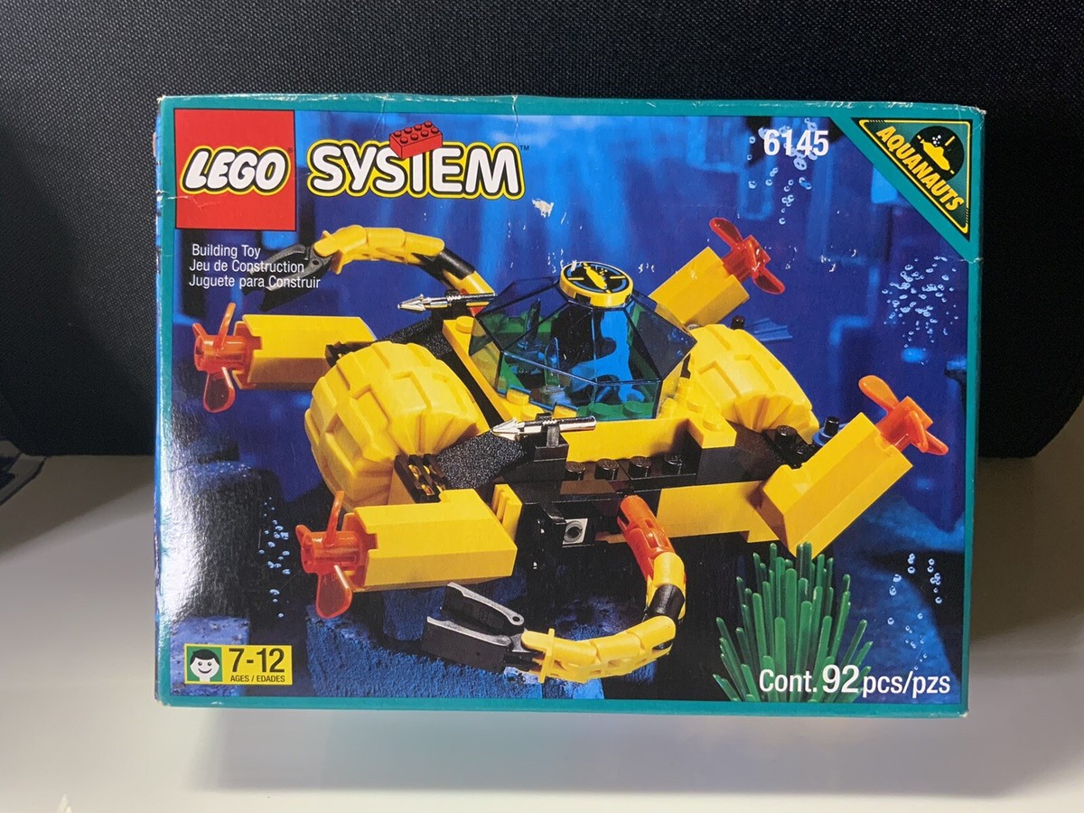 New LEGO System Aquanauts #6145 Crystal Crawler 92 pcs NEW SEALED