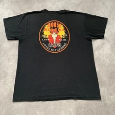 Vintage 90s Spring Hill Biker Shirt Size L Moose Riders Florida Harley Skull