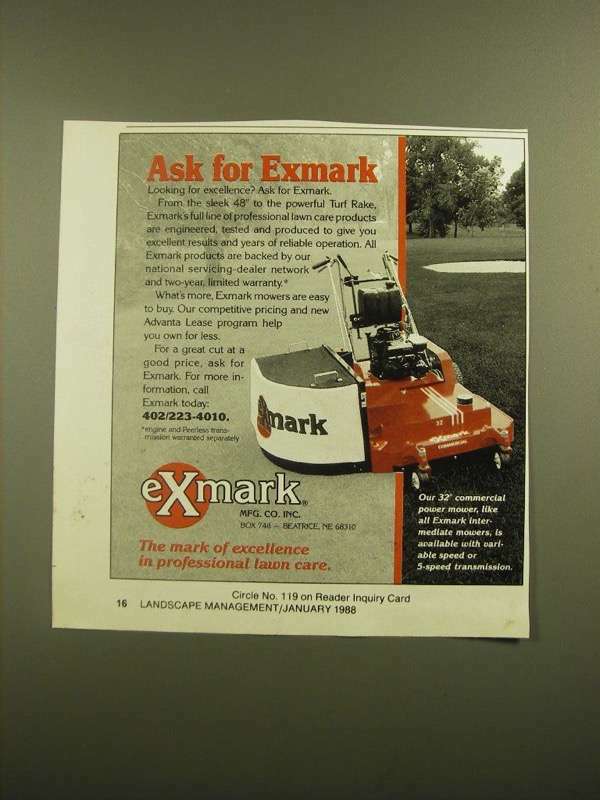 1988 Exmark 32