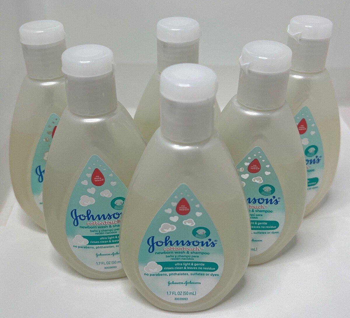 Johnson's Cottontouch Newborn Baby Wash Shampoo Travel Size
