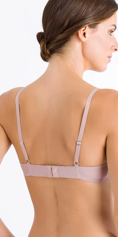 Sujetador ligero con aros HANRO Nature Nude Beige SMOOTH ILLUSION 32B NUEVO 1294 Foto 2 de 4