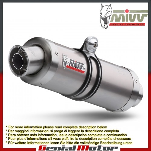 ミミーチン専用 Mivv Exhaust Muffler GP Titanium for Kawasaki Zx-10 R 2008