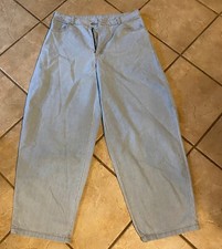 Women's Light Wash Jeans High Waist Wide Leg Comfortable Casual One Size