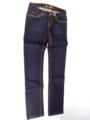Strauss women blue jeans 46/34 dark blue straight cut regular fit for women