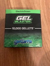 Gel Blaster 10,000 Gellets Green new nib gel gun