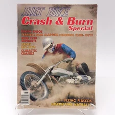 Dirt Bike July 1976 Crash & Burn Special Vintage Motocross Magazine MX Norton
