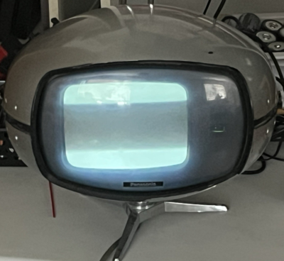 Panasonic TR-005C Space Television Orbitel Vintage turns on used