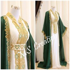 Sale!! Moroccan Dubai Ethnic Embroidered Kaftan Perfect for Any Occasion Dresses