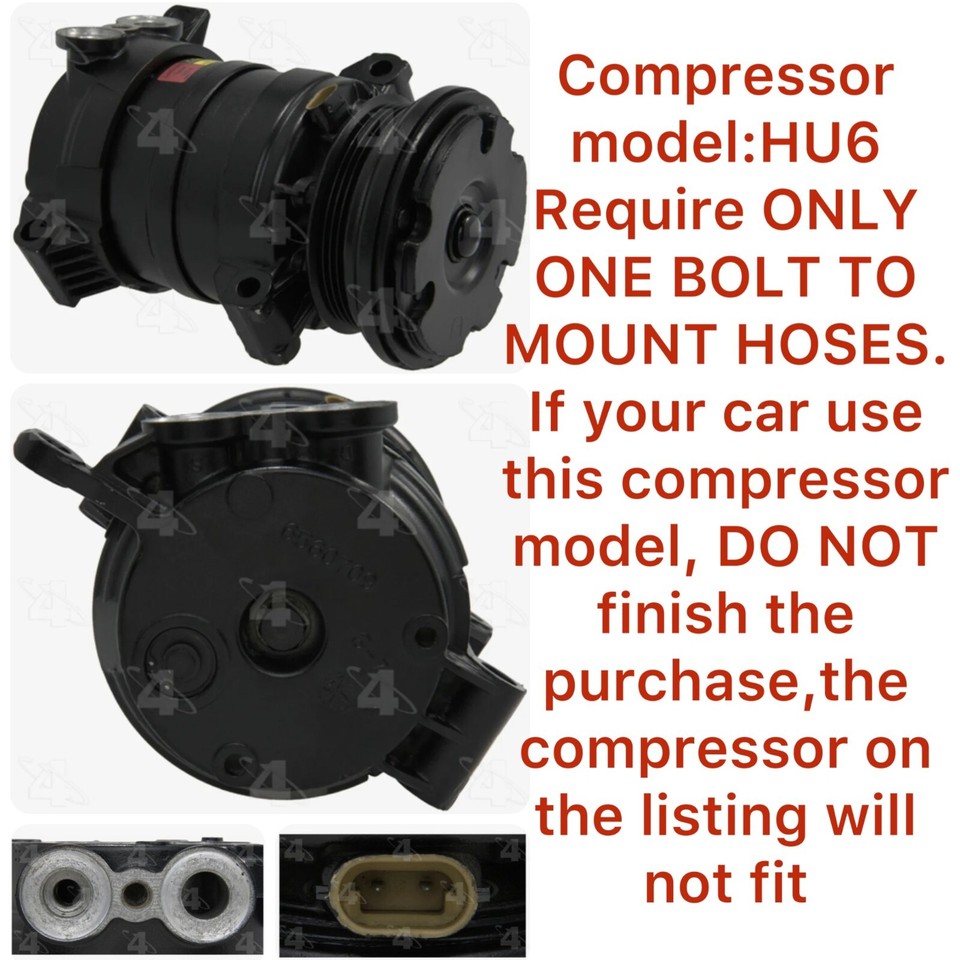 A/C COMPRESSOR FIT CHEVROLET TAHOE, GMC YUKON, CADILLAC ESCALADE 77362 ...