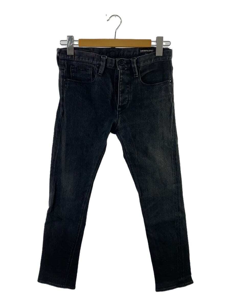 未使用　エンポリオアルマーニ　ダメージジーンズ　W29 EMPORIO ARMANI selvedge Jeans black 29 Used | eBay
