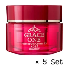 KOSE Grace One EX Repair Gel Cream 100g ×5 All-in-One Japan Skincare F/S