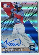 2019 Elite Extra Edition Juan Martinez AUTO AUTOGRAPH RC DOMINICAN REPUBLIC