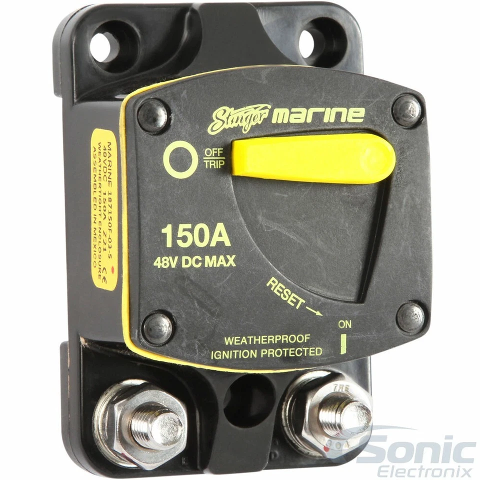 Stinger SCBM150 150 Amp Marine Circuit Breaker - image 3 of 3