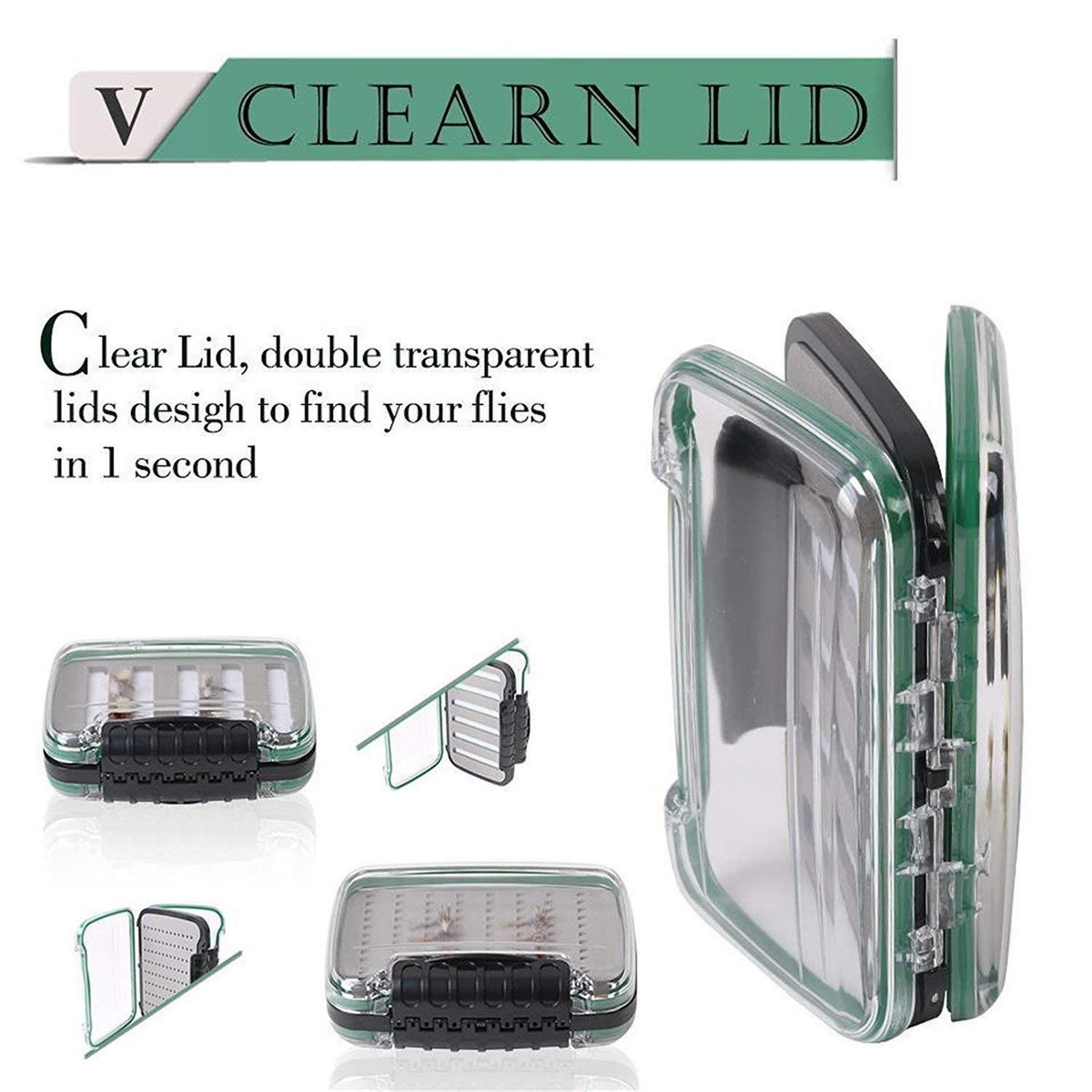 Saldi Scatola Da Pesca Impermeabile A Due Lati, Scatola Da Pesca - Foto 12