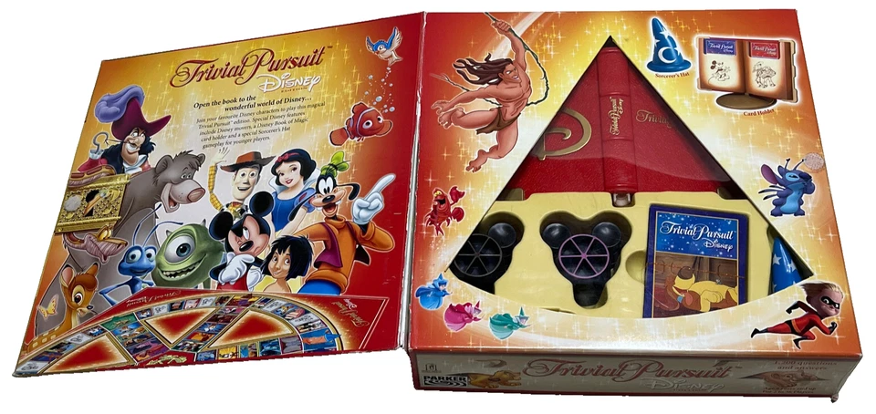 TRIVIAL PURSUIT : Rare 2005 Disney Edition - By Parker In Vgc (FREE UK P&P) - Image 4 of 4