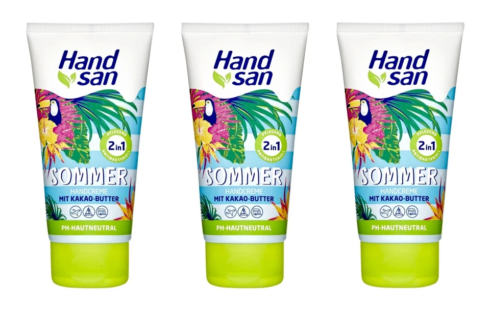 Handsan Sommer Handcreme , 3x75ml EAN445612007074