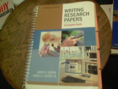 Writing Research Papers by James D. Lester