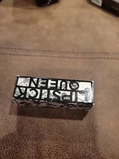 Queen Lipstick Black Lace Rabbit 0.12 oz. With Vitamin E Full Size . New