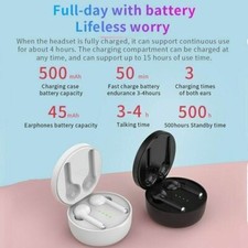 Bluetooth 5.0 Wireless Headphones TWS Earphones Mini In-Ear Pods For  Android