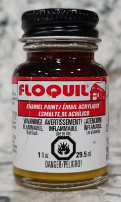 FLOQUIL RAILROAD COLORS MODEL PAINT - 1oz 1 OUNCE - ATSF YELLOW