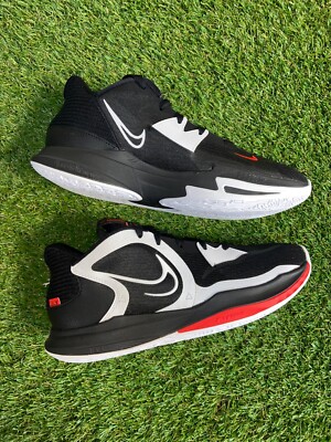 Nike Kyrie Low 5 Dominoes Bred Black Basketball Shoes Mens 10.5