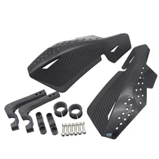 Pair Motorcycle Handguard Hand Finger Shield Protector Fit 7/8" 22mm Handlebar