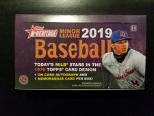 2019 Topps Heritage Minors Fantastic Feats Inserts - You Pick - FREE SHIPPING
