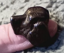 UNIQUE handmade dog ring. Spaniel Rare unusual boho size 6 Exceptional puppy