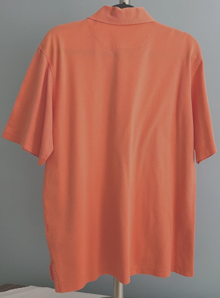 CAMISA POLO NARANJA DE GOLF HARRY VANDOR para hombre talla M Pullover Foto 2 de 4