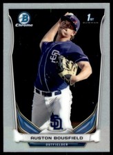 Auston Bousfield 2014 Bowman Draft Rookie 1st Card RC #CDP127 San Diego Padres