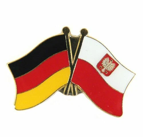 FAHNENMAX® Freundschaftspin Polen Adler Pin Fahne Flagge