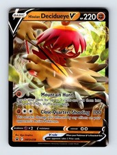 Hisuian Decidueye V SWSH 238 Black Star Promo Ultra Rare Holo NM Pokemon TCG
