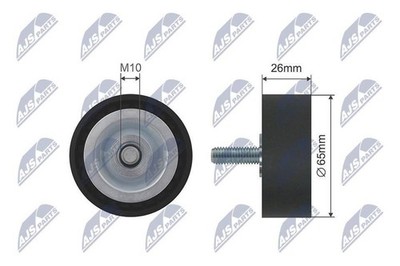 Keilrippenriemen Spannrolle Für BMW F20 X1 E84 X3 X5 X6 04-20 11287810807