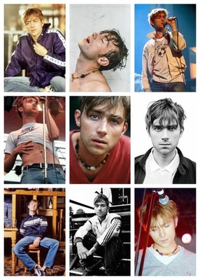 DAMON ALBARN BLUR POSTER PRINTS - CHOOSE  DESIGN/SIZE - FRAMED OPTIONS a