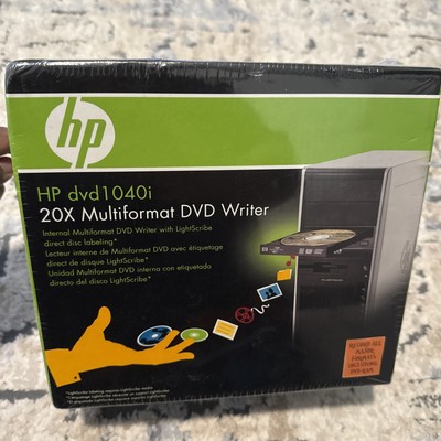 HP  dvd1040i 20x Multiformat DVD Writer Lightscribe Direct Disk Labeling New