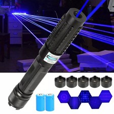 Outdoor Adjustable Focus 445nmBlue Light,Visible Beam Lighter,High Power,Battery