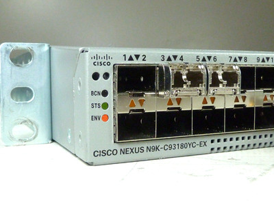 DEFECTIVE CISCO Nexus 48 Port 25Gb SFP28 Switch 6x 100Gb QSFP28   N9KC93 G3D